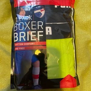 PUMA Underwear Boxers (Brand New) Size L / 12/14 (3 Pack)